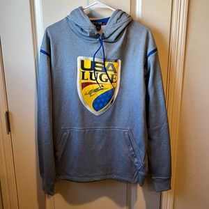 Sport Tek - TEAM USA Luge Hoodie - Size Medium